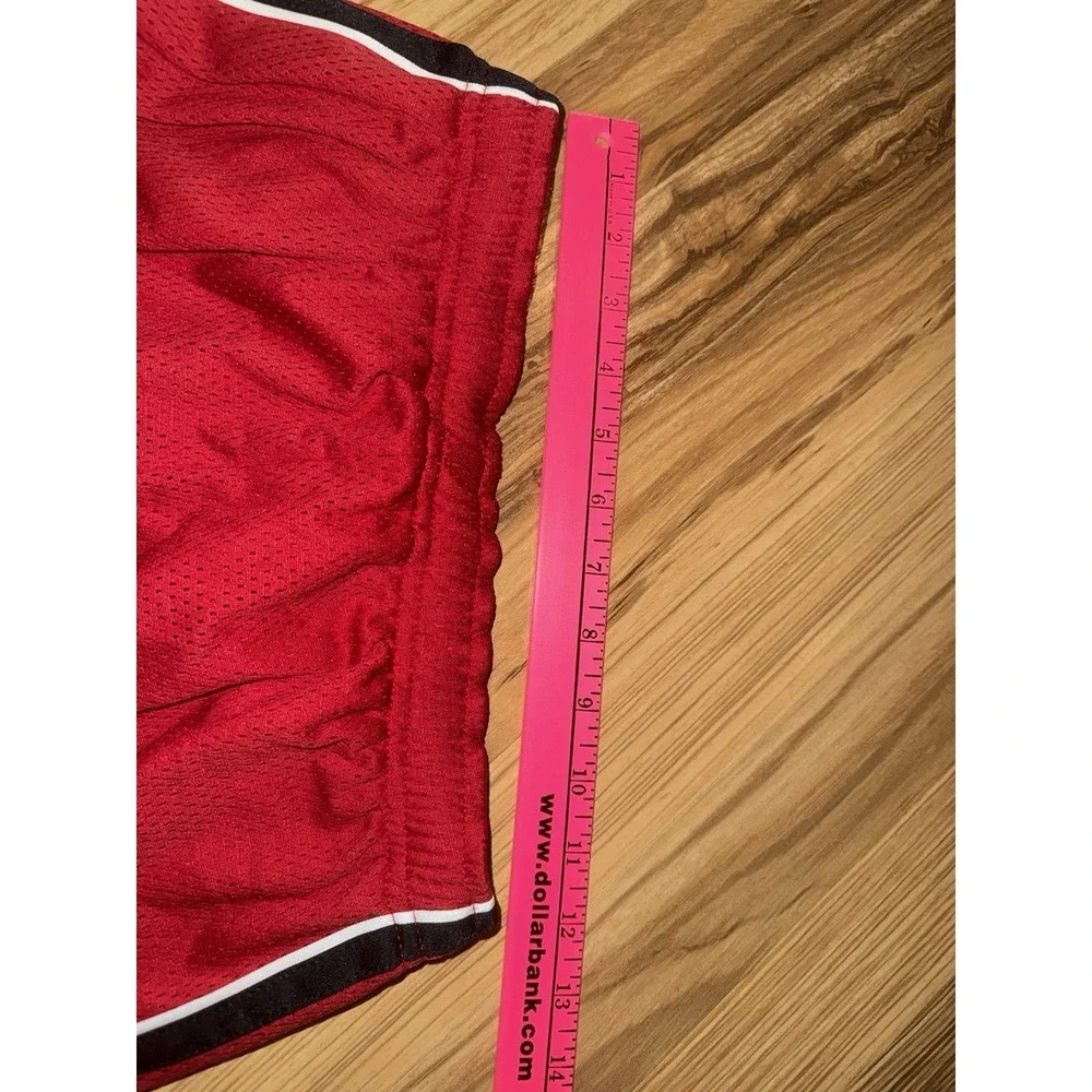 Nike Boys XL‎ Men's Small Y2K Track Pants Mesh Gray tag Red Black White Stripe